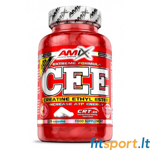 Amix CEE (Creatine ethyl ester - kreatiini kergesti imenduv vorm) 125 kork. 